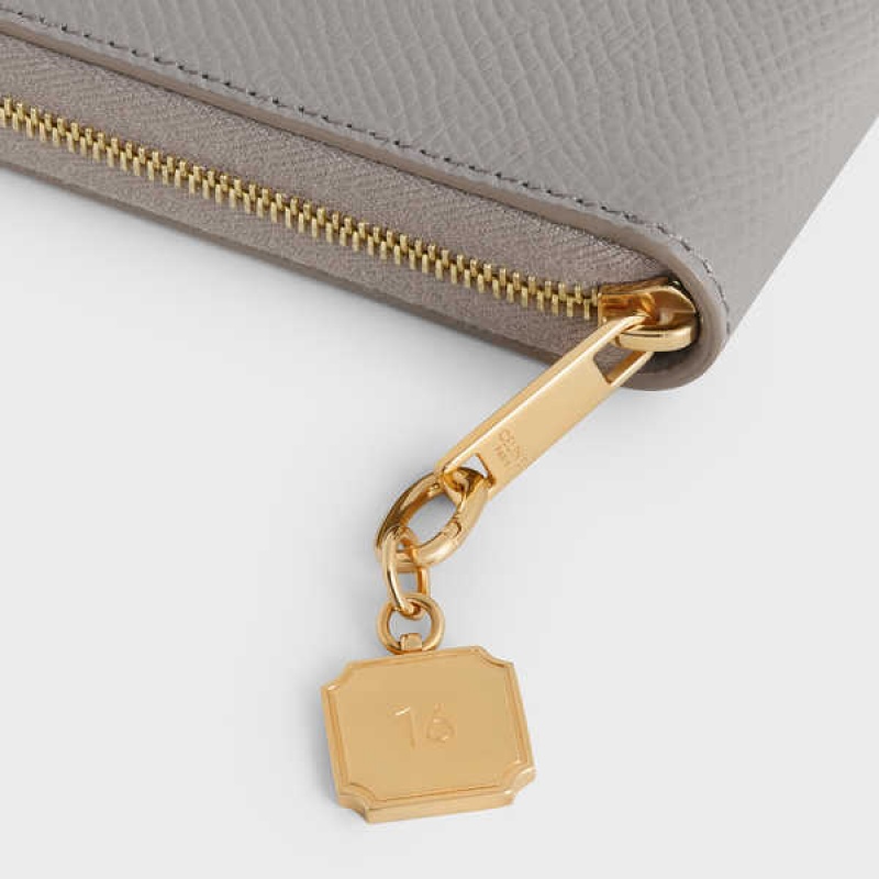 Celine 16 Charm In Brass Küçük Deri Ürünler Altın | CL-592923