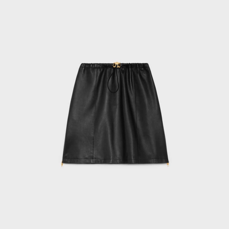 Celine Atletik In Plongé Etek Siyah | CL-592871