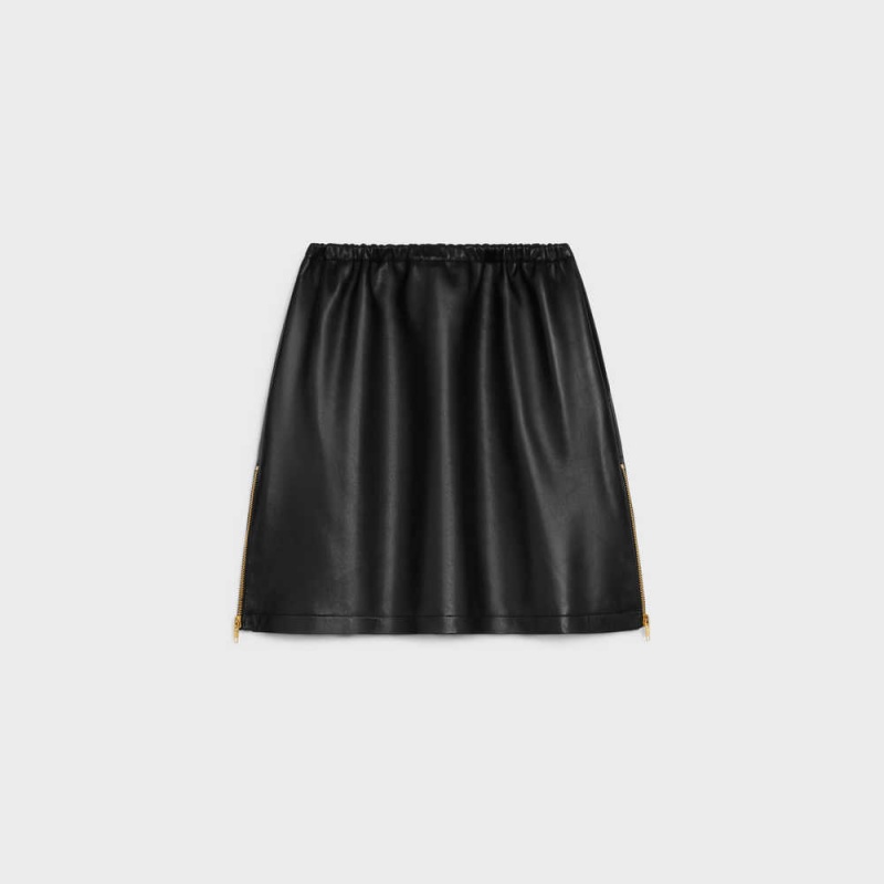 Celine Atletik In Plongé Leather Siyah | CL-592605