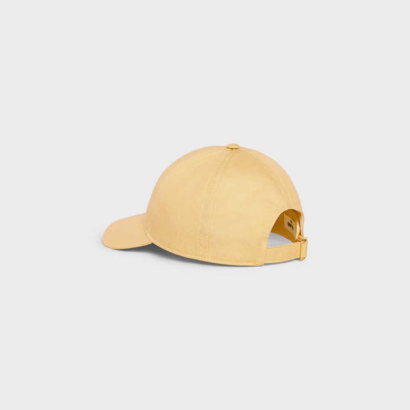 Celine Baseball In Pamuklu Şapka Sarı | CL-592365