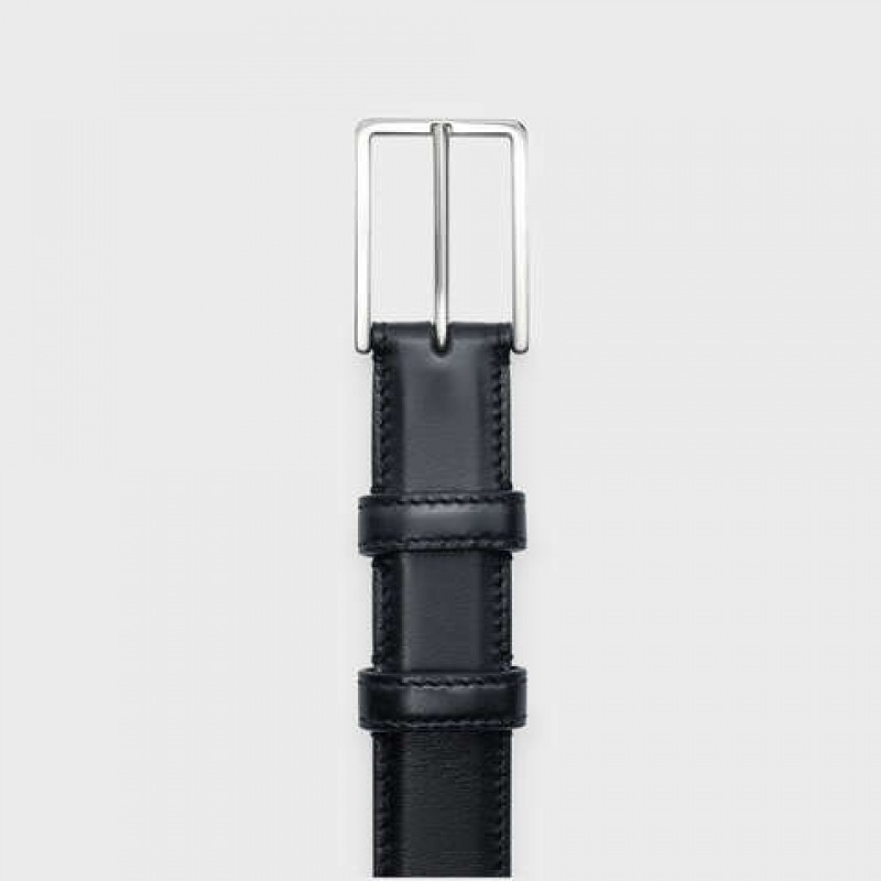 Celine Bc-03 25mm In Taurillon Deri Kemer Siyah | CL-591771
