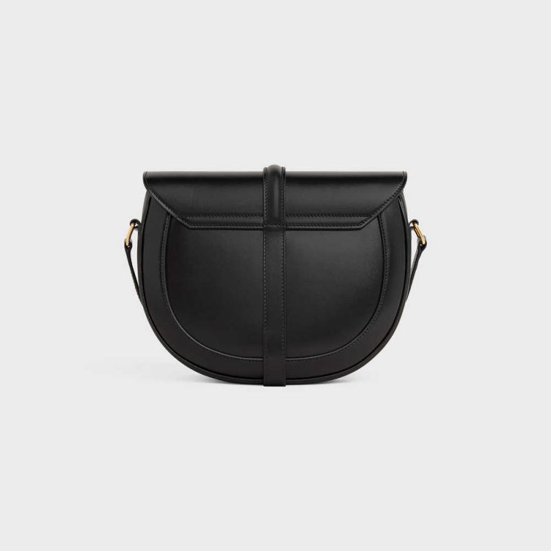 Celine Besace In Satinated Calfskin 16 Siyah | CL-593283