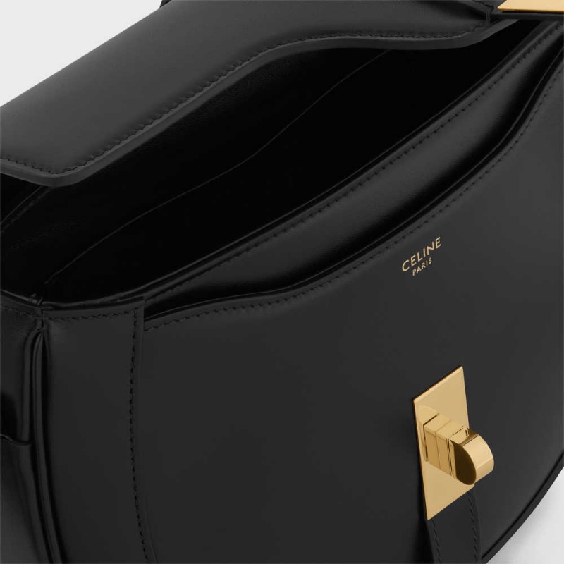 Celine Besace In Satinated Calfskin 16 Siyah | CL-593283