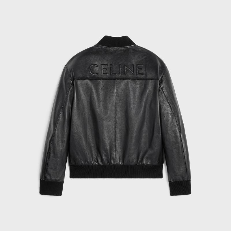 Celine Blouson In Soft Leather Siyah | CL-591926