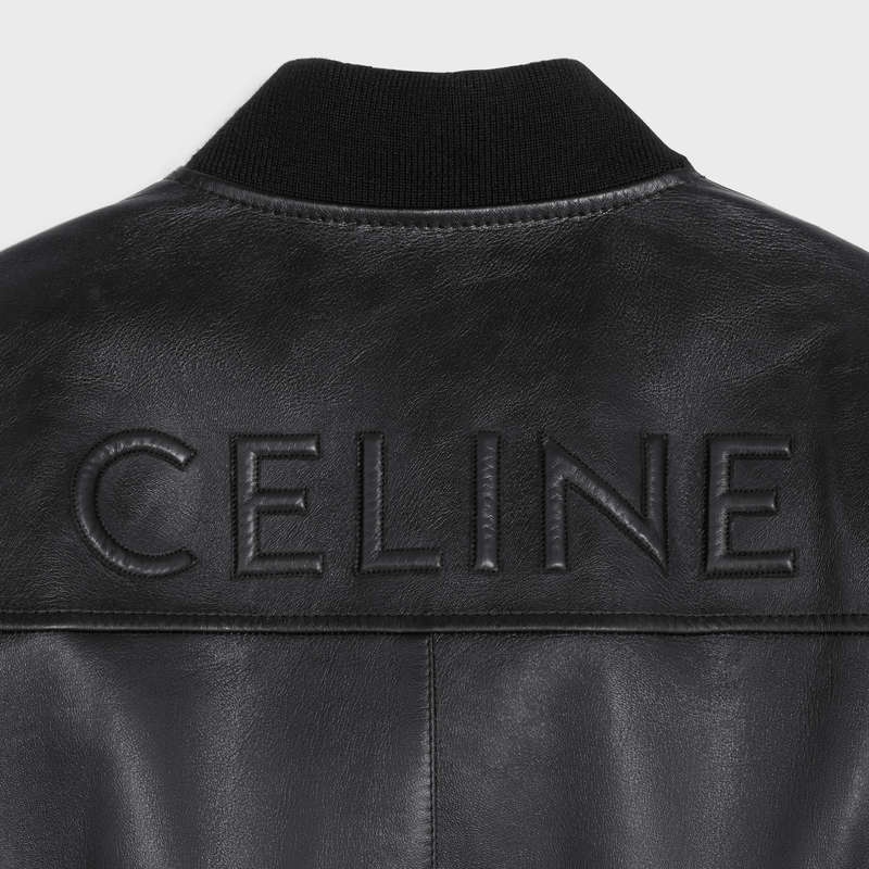 Celine Blouson In Soft Leather Siyah | CL-591926