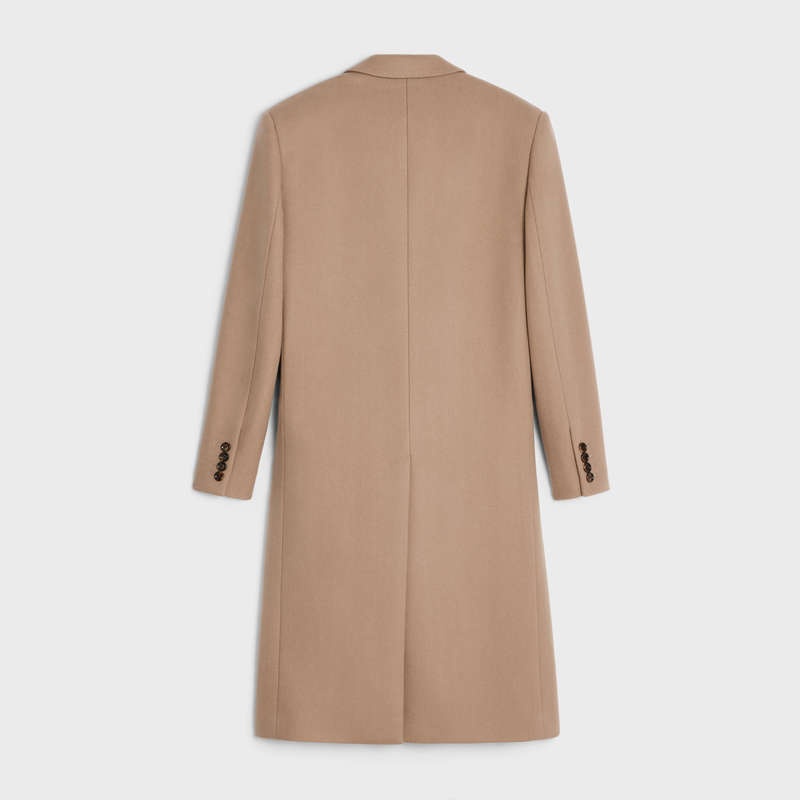 Celine Boxy In Cashmere Cloth Kaban Koyu Kahverengi | CL-591980
