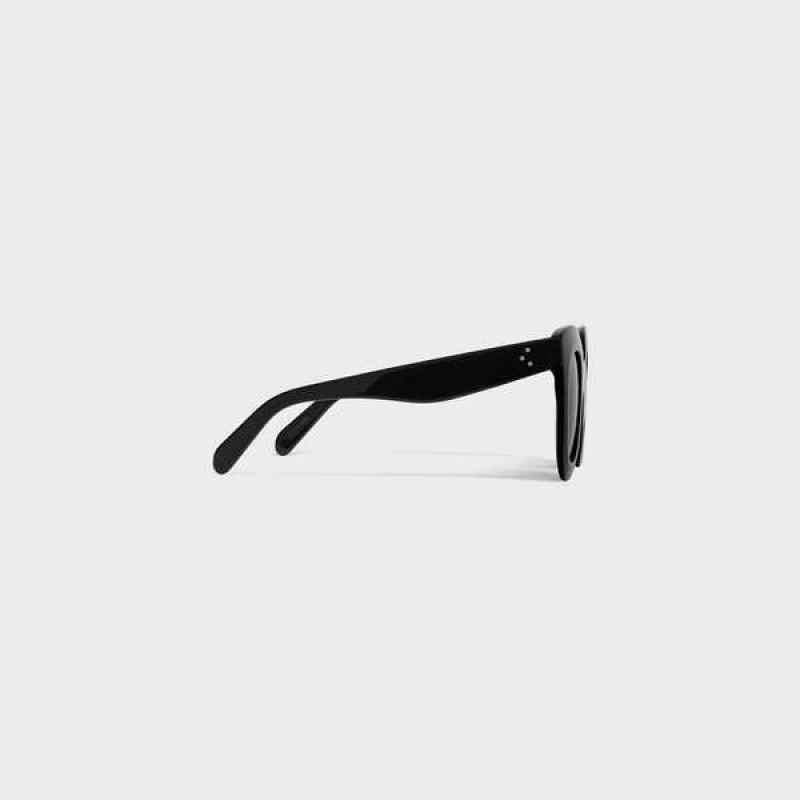 Celine Butterfly S005 In Acetate Güneş Gözlüğü Siyah | CL-592433