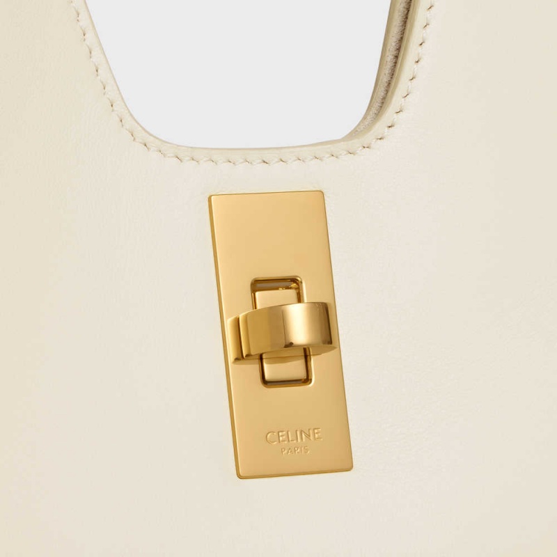 Celine Cabas In Smooth Calfskin 16 Beyaz | CL-593252