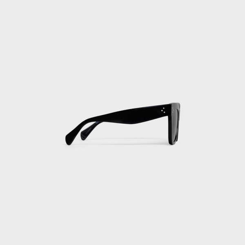 Celine Cat Eye S004 In Acetate With Polarized Lenses Güneş Gözlüğü Siyah | CL-592428