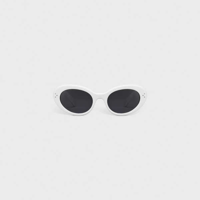Celine Cat Eye S193 In Acetate Güneş Gözlüğü Beyaz | CL-592423