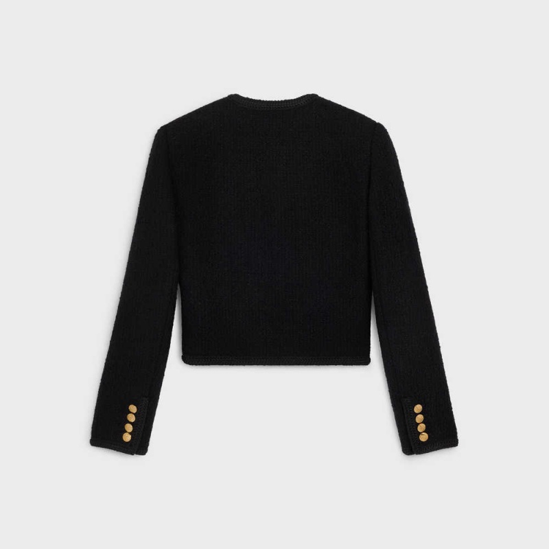 Celine Chasseur In Boucle Natte Mont Siyah | CL-592639