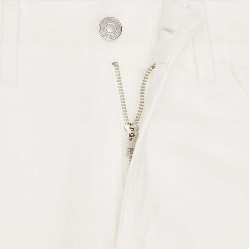 Celine Dylan Flared Jeans In Optic Wash Denim Pantolon Beyaz Açık Mavi | CL-592047