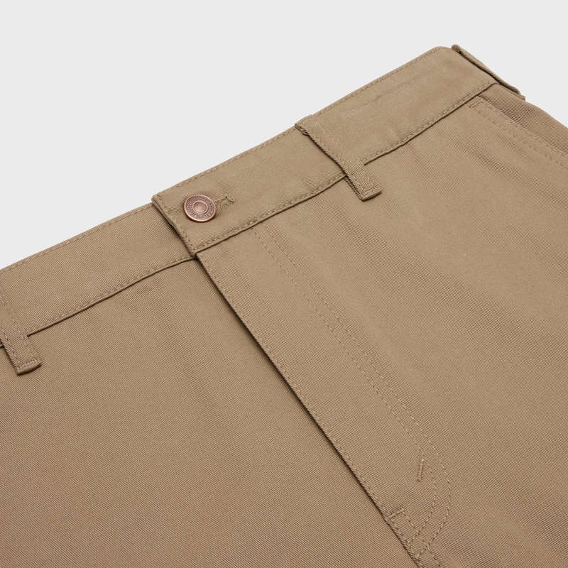 Celine Düz Chinos In Twill Pantolon Açık Mavi | CL-592063