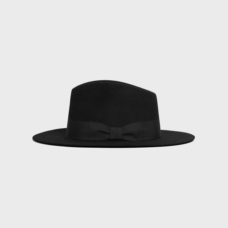 Celine Fedora In Felt Şapka Siyah | CL-591722