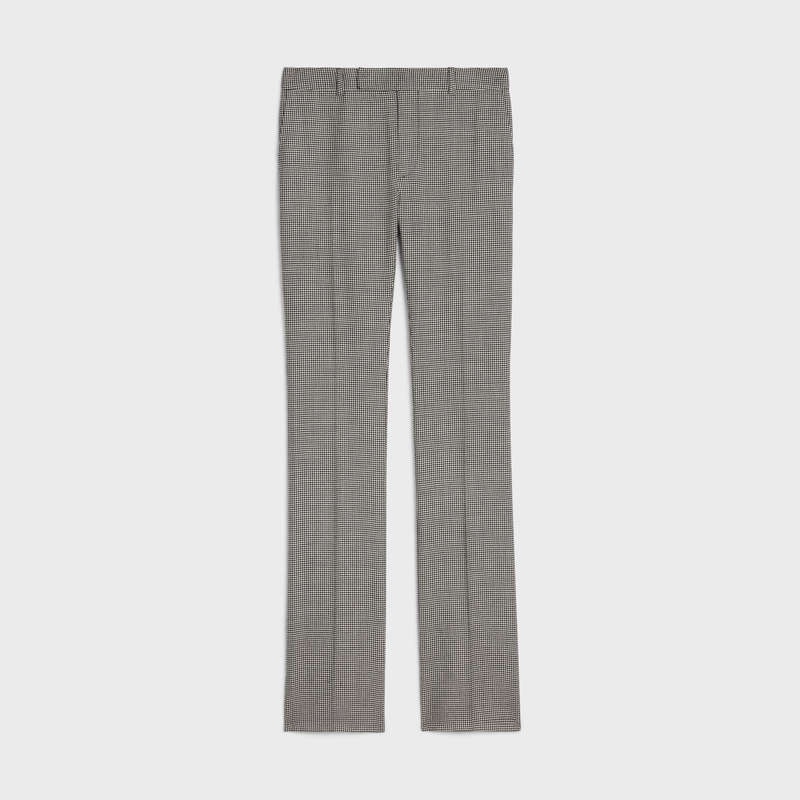 Celine Flared In Cashmere Yün Pantolonlar Gri | CL-592017
