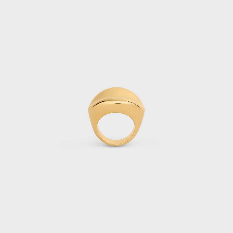 Celine Formes Abstraites Cosmos In Brass With Gold Finish Yüzükler Altın | CL-592194