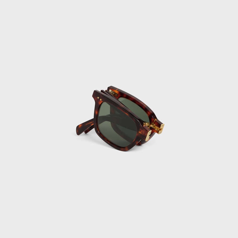 Celine Frame 44 In Acetate With Metal Güneş Gözlüğü Kırmızı | CL-591735
