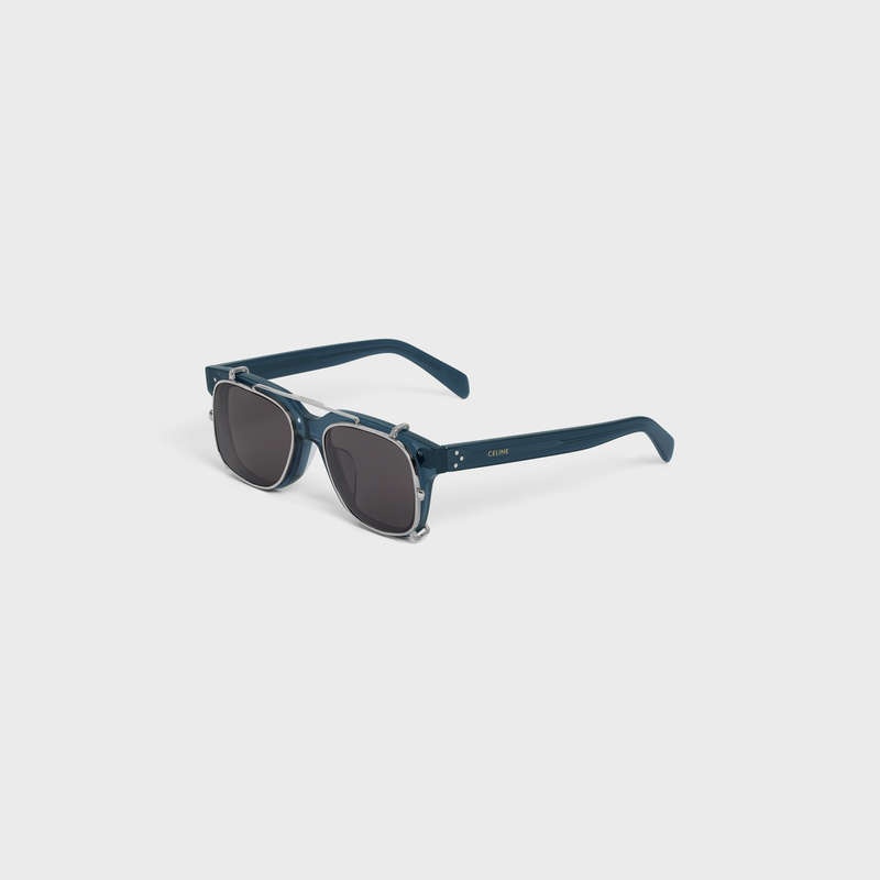 Celine Frame 51 In Acetate With Metal Güneş Gözlüğü Mavi | CL-591733