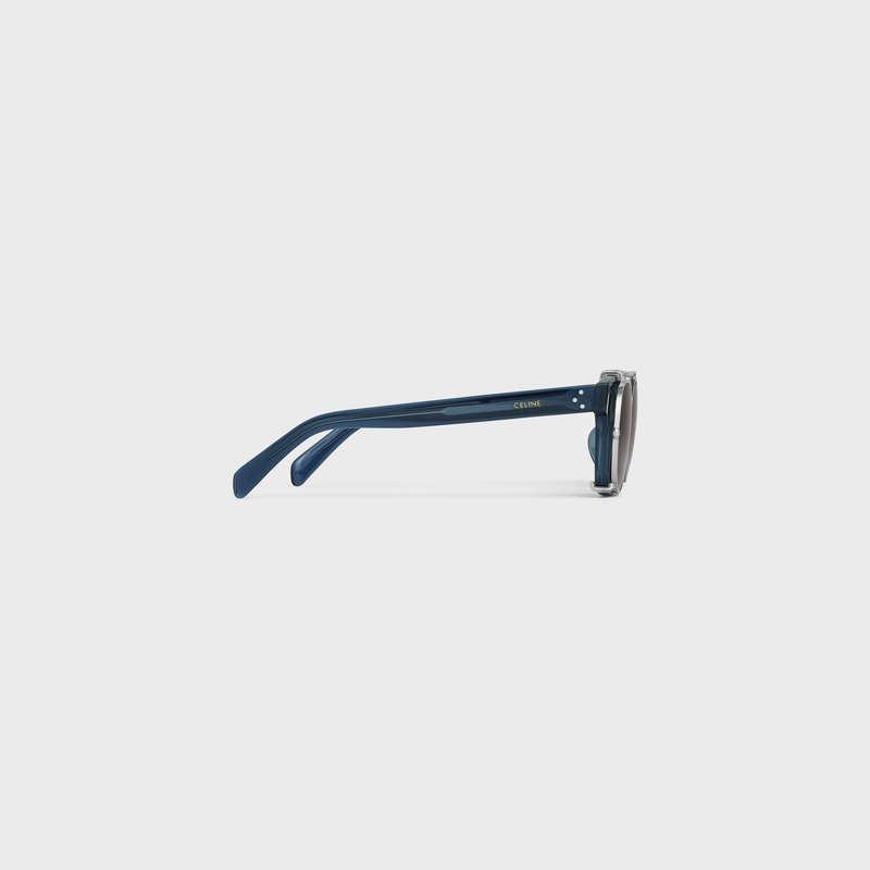 Celine Frame 51 In Acetate With Metal Güneş Gözlüğü Mavi | CL-591733
