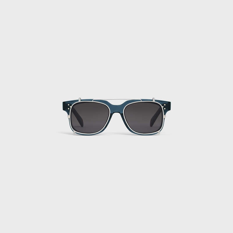 Celine Frame 51 In Acetate With Metal Güneş Gözlüğü Mavi | CL-591733