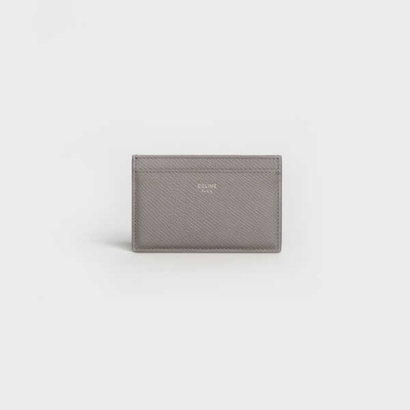 Celine Grained Calfskin Kartlık Gri | CL-592961