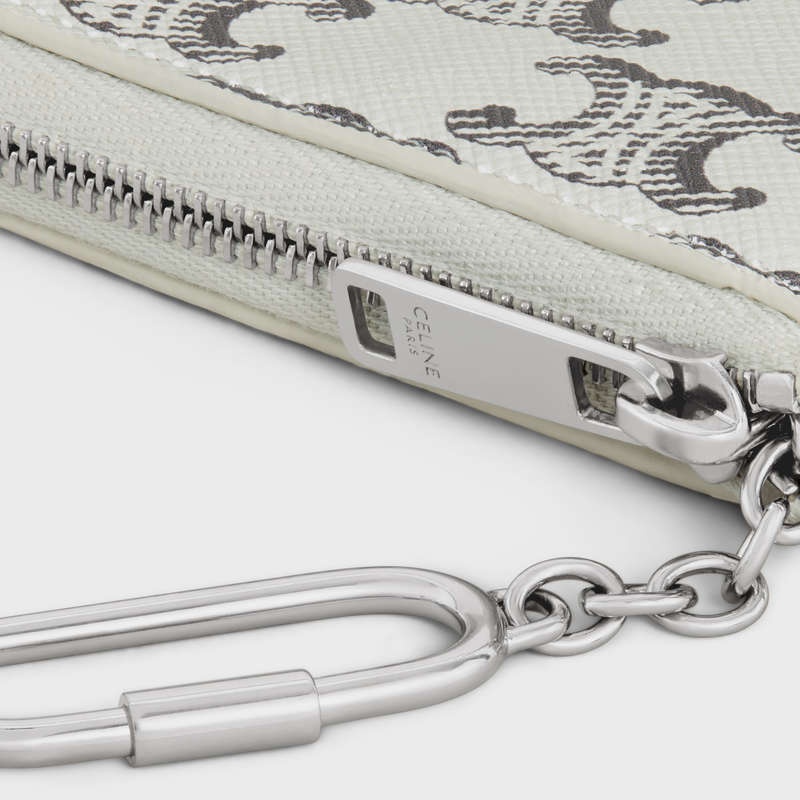 Celine In Triomphe Kanvas Kartlık Kahverengi | CL-591817