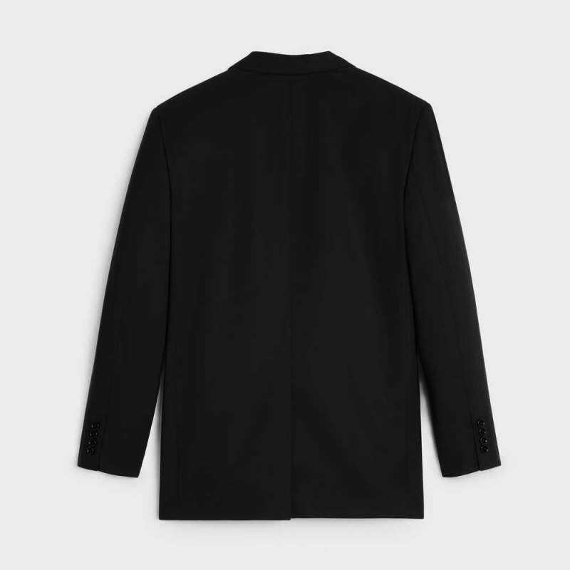 Celine Jude In Yün Fabric Mont Siyah | CL-592659