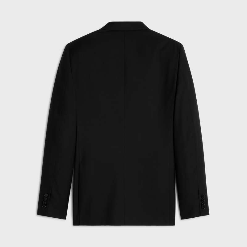 Celine Klasik In Yün Gabardine Mont Siyah | CL-591990