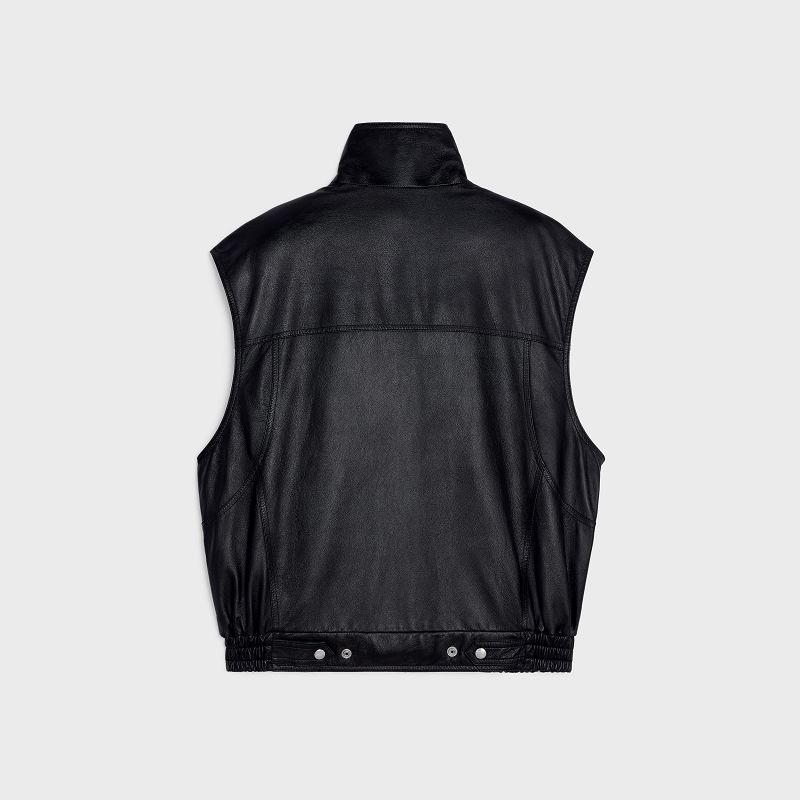 Celine Kolsuz In Soft Leather Siyah | CL-591931