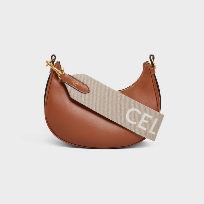 Celine Kısa Askılı In Yün With Jacquard With Gold Finishing Küçük Deri Ürünler Bej Rengi Beyaz | CL-592915