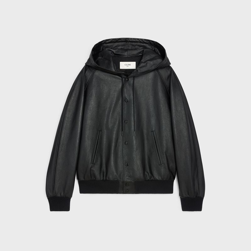 Celine Kukuletalı In Soft Leather Siyah | CL-591930