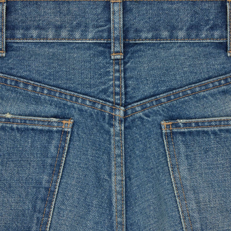 Celine Kurt Jeans In Union Wash Denim Pantolon Açık Mavi | CL-592050
