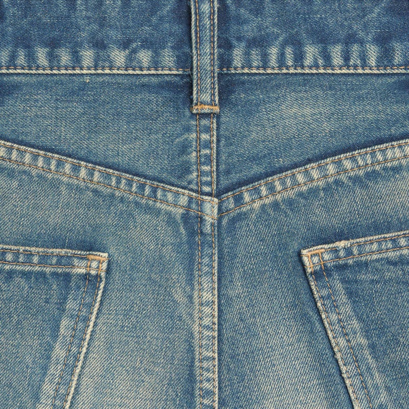 Celine Kurt Jeans In Yürüyüş Wash Denim Pantolon Açık Mavi | CL-592049