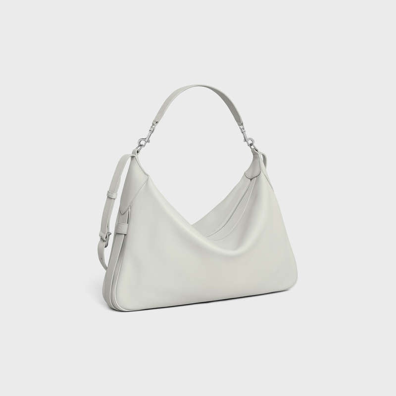 Celine Large Askılı Romy In Supple Calfskin Omuz Çantası Açık Bej Rengi | CL-591843