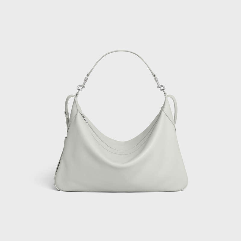 Celine Large Askılı Romy In Supple Calfskin Omuz Çantası Açık Bej Rengi | CL-591843