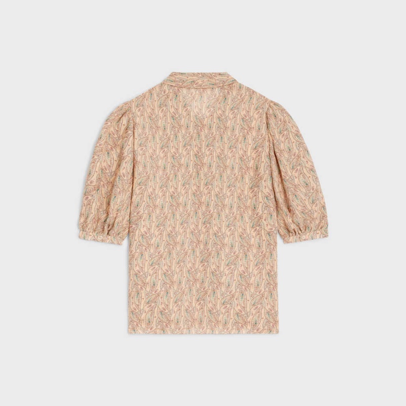 Celine LavallièRe Blouse In Silk Georgette Gömlek Renkli | CL-592819