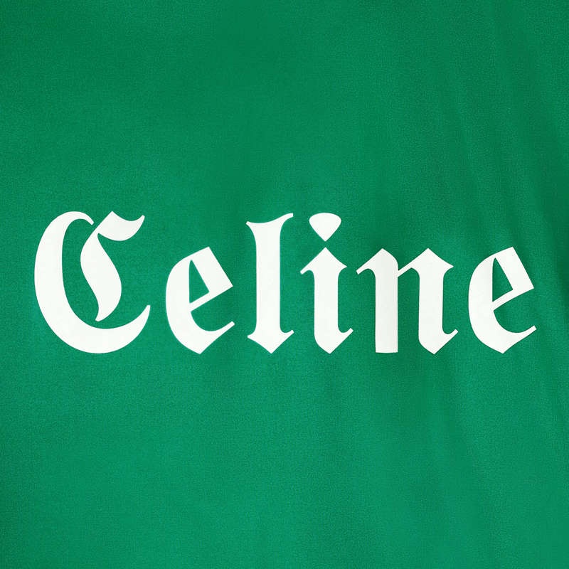 Celine Long Coach In Hafif Naylon Blousons Yeşil | CL-591950