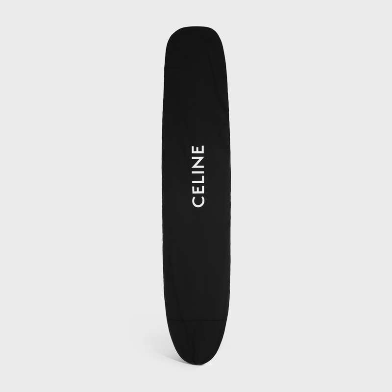 Celine Longboard With Celine Logo In Resin And Fiberglass Lifestyle Siyah Beyaz | CL-591680