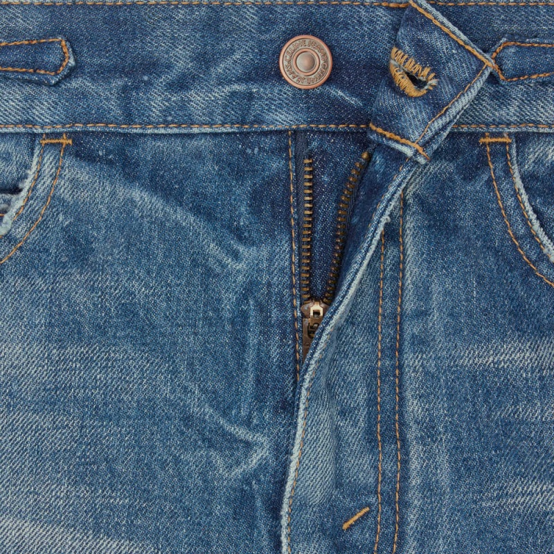 Celine Margaret Jeans In Union Wash Denim Pantolon Açık Mavi | CL-592715
