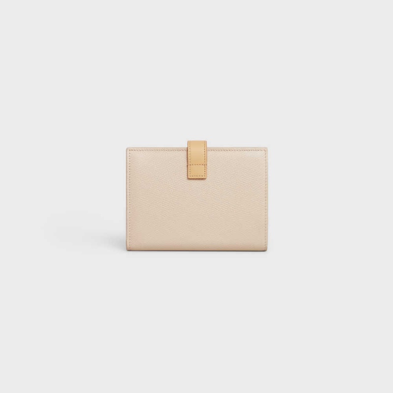 Celine Medium Askılı In Bicolour Grained Calfskin Cüzdan Kayısı Rengi | CL-592992