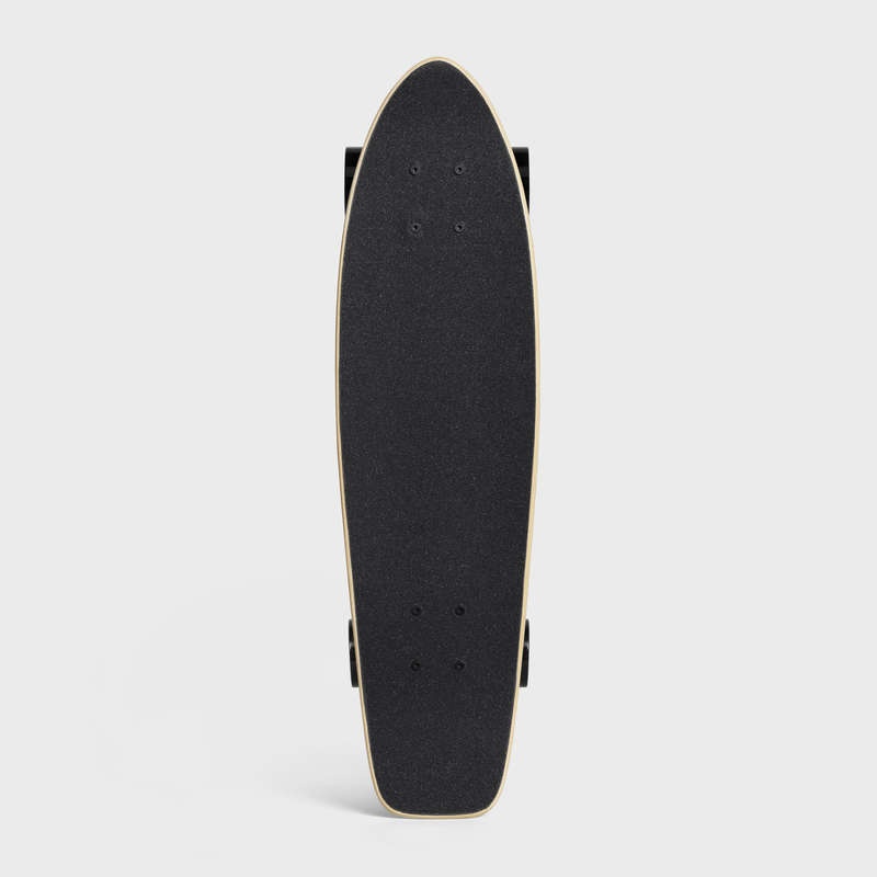 Celine Mini Cruiser In Wood With Celine Wiltern Print Lifestyle Siyah | CL-591679