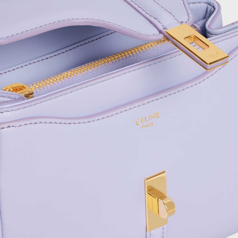 Celine Mini In Satinated Calfskin 16 Açık Lavanta | CL-593270
