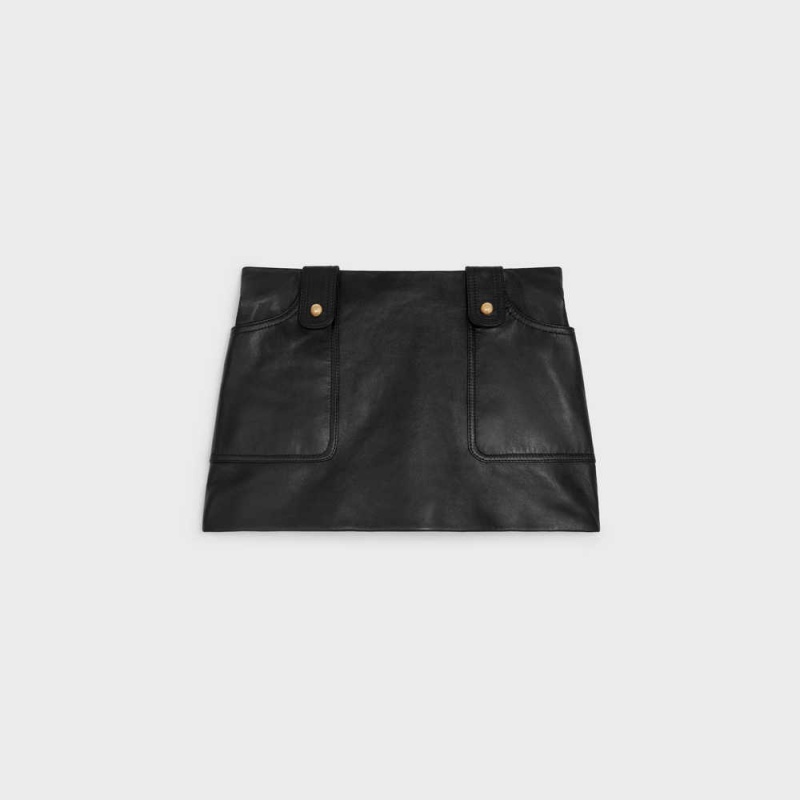 Celine Mini In Soft Leather Siyah | CL-592606