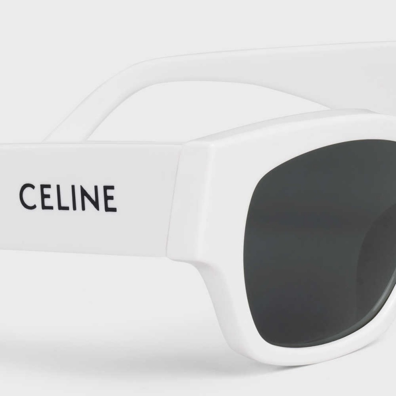 Celine Monochroms 01 In Acetate Güneş Gözlüğü Beyaz | CL-592416
