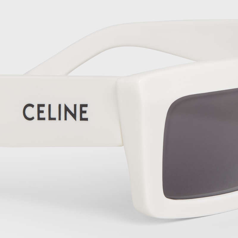 Celine Monochroms 02 In Acetate Güneş Gözlüğü Beyaz | CL-591753