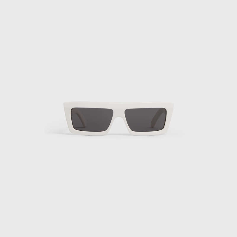 Celine Monochroms 02 In Acetate Güneş Gözlüğü Beyaz | CL-591753