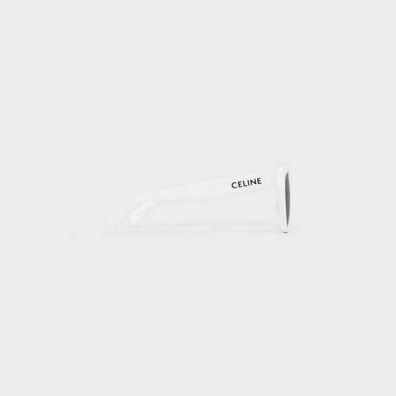 Celine Monochroms 03 In Acetate Güneş Gözlüğü Beyaz | CL-592420