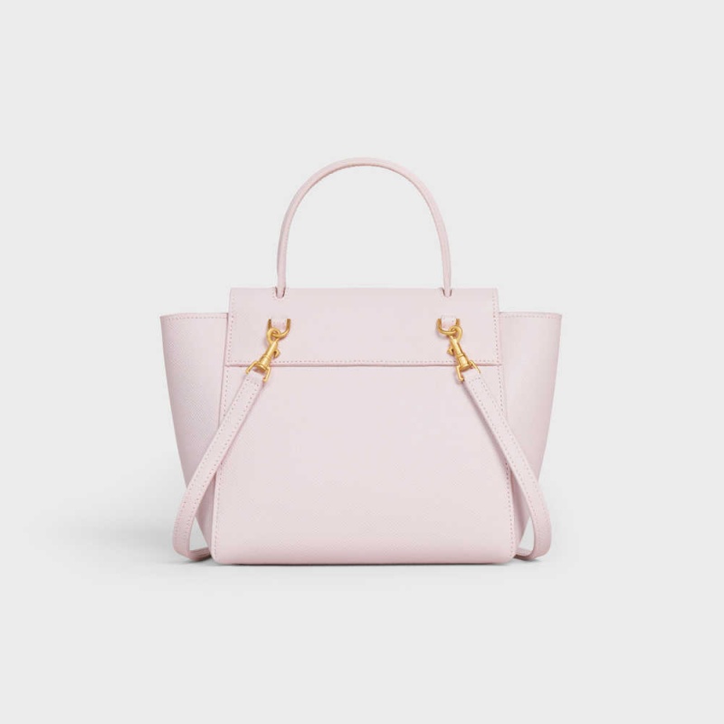 Celine Nano In Grained Calfskin Bel Çantası Lavanta | CL-593060