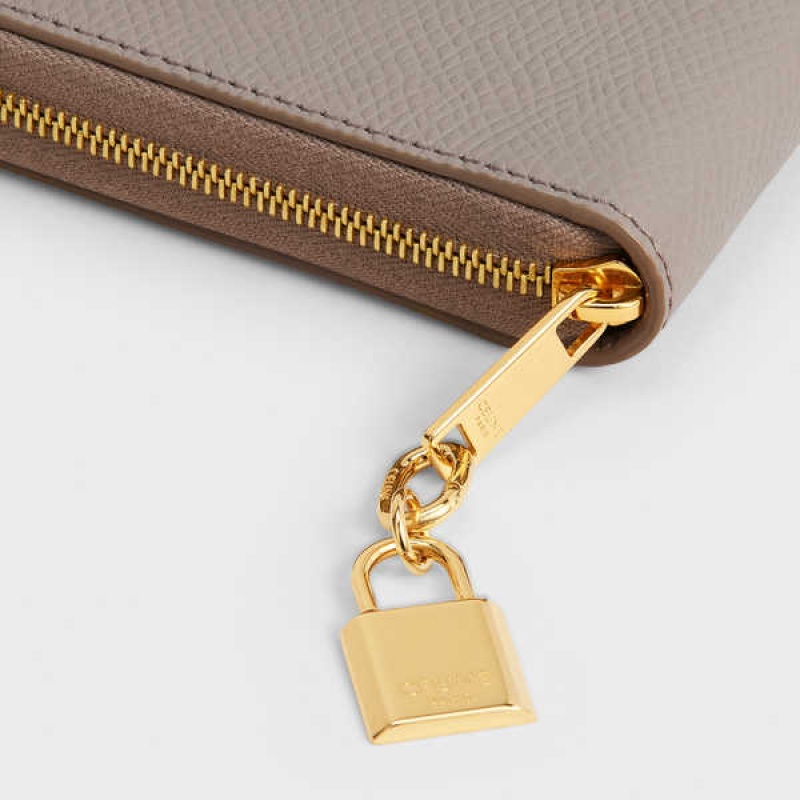 Celine Padlock Charm In Brass Küçük Deri Ürünler Altın | CL-592921