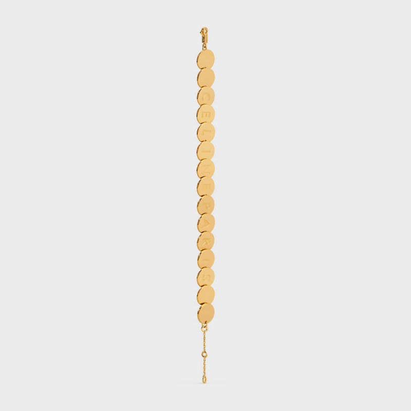 Celine Pastilles In Brass With Gold Finish Bilezik Altın | CL-592217